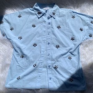 Embellished Shirt NWOT